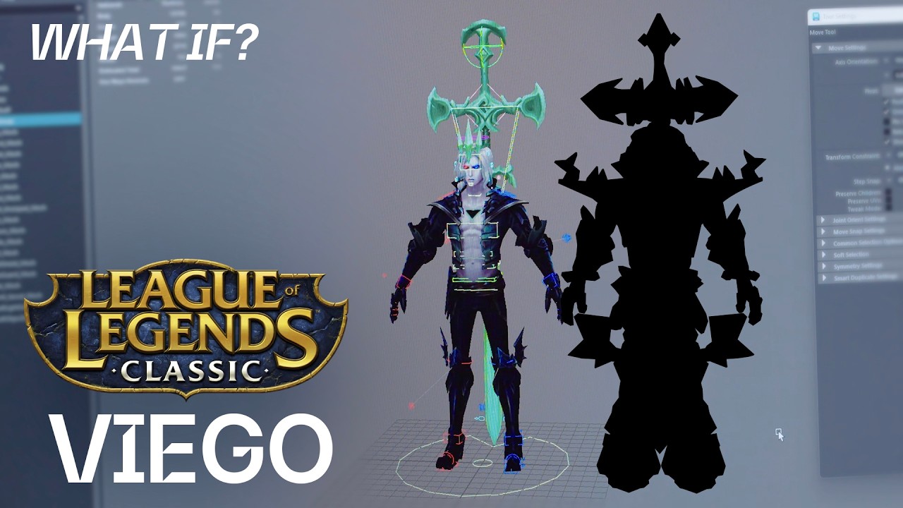 Художники Riot создают образ Виего для League Classic &ndash; 