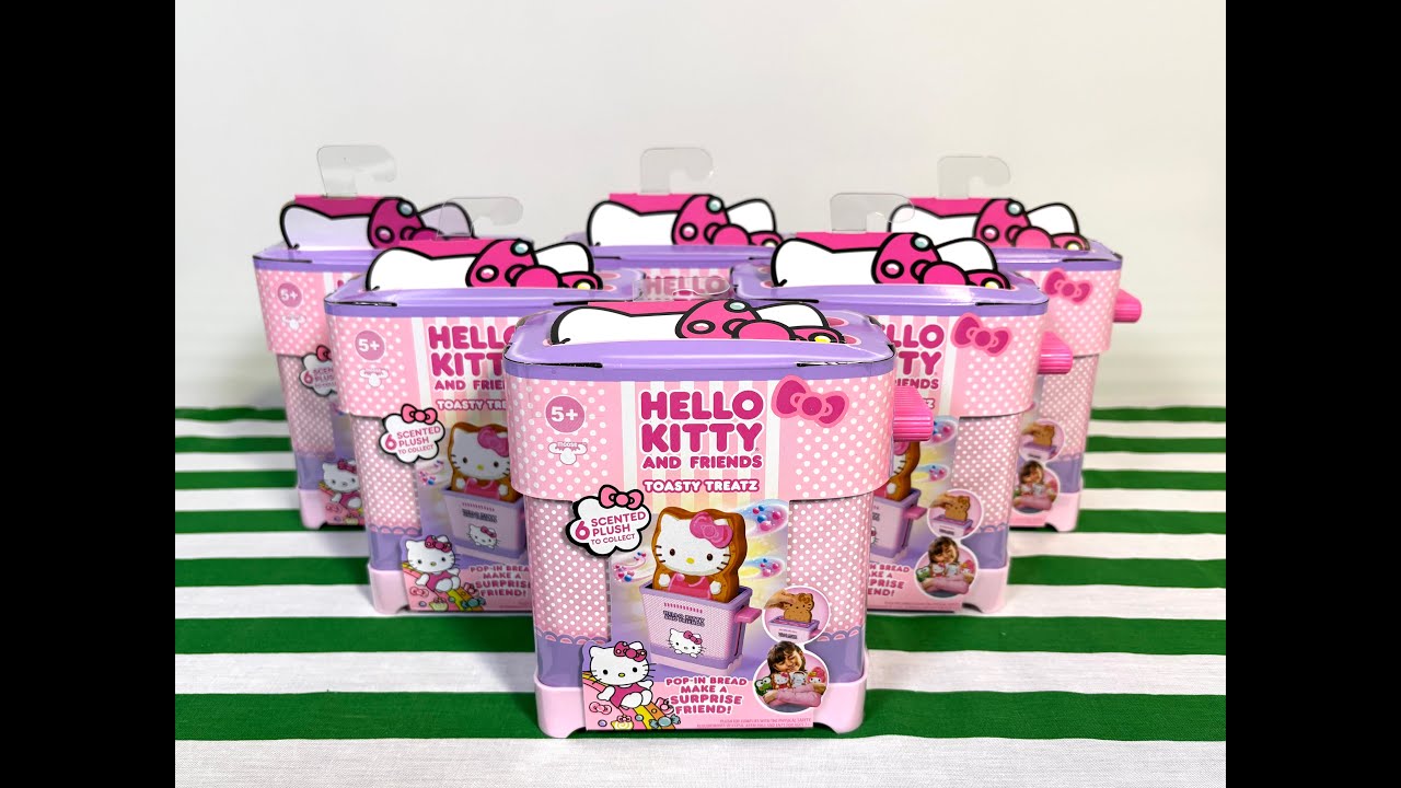Распаковываем Hello Kitty Cookeez Makery Toasty Treatz!