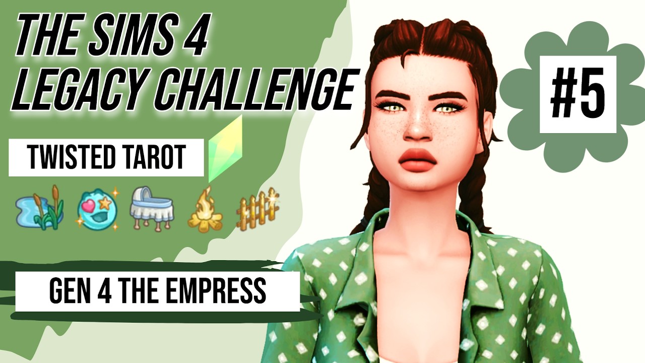 | Детки, свадьба | Династия по картам Таро |#5| Legacy The Sims 4