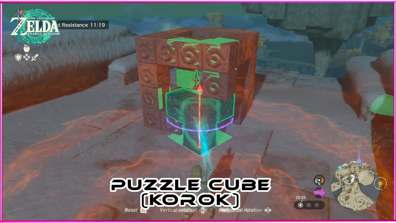 Korok (Cube Puzzle) Sky Island Seed (Zelda: Tears Of The Kingdom)