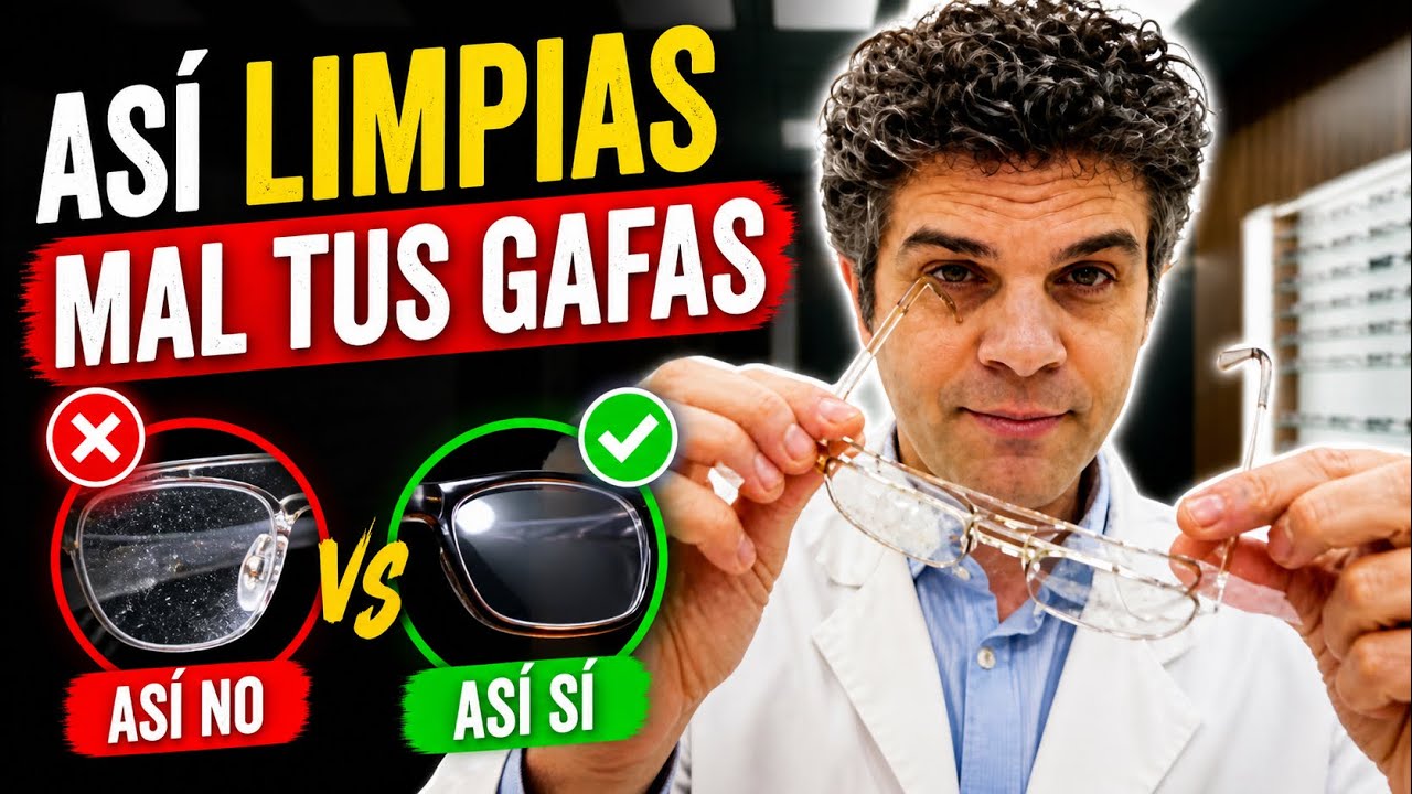 ¿Cómo limpiar una lente oftálmica? Limpieza de gafas