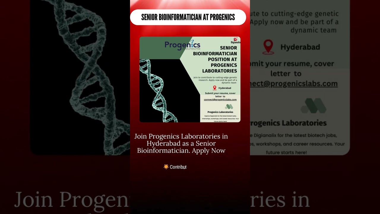 Senior Bioinformatician at Progenics.