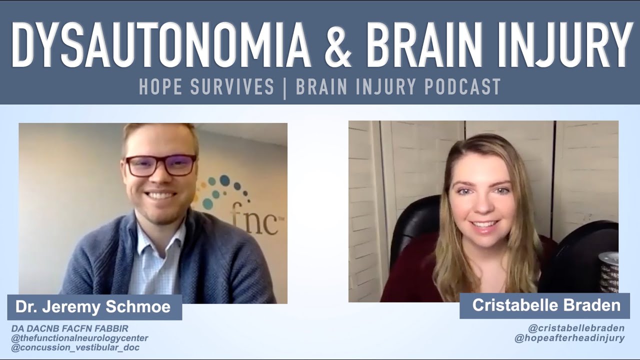 Dysautonomia & Brain Injury with Dr. Jeremy Schmoe | Hope Survives Brain Injury Podcast