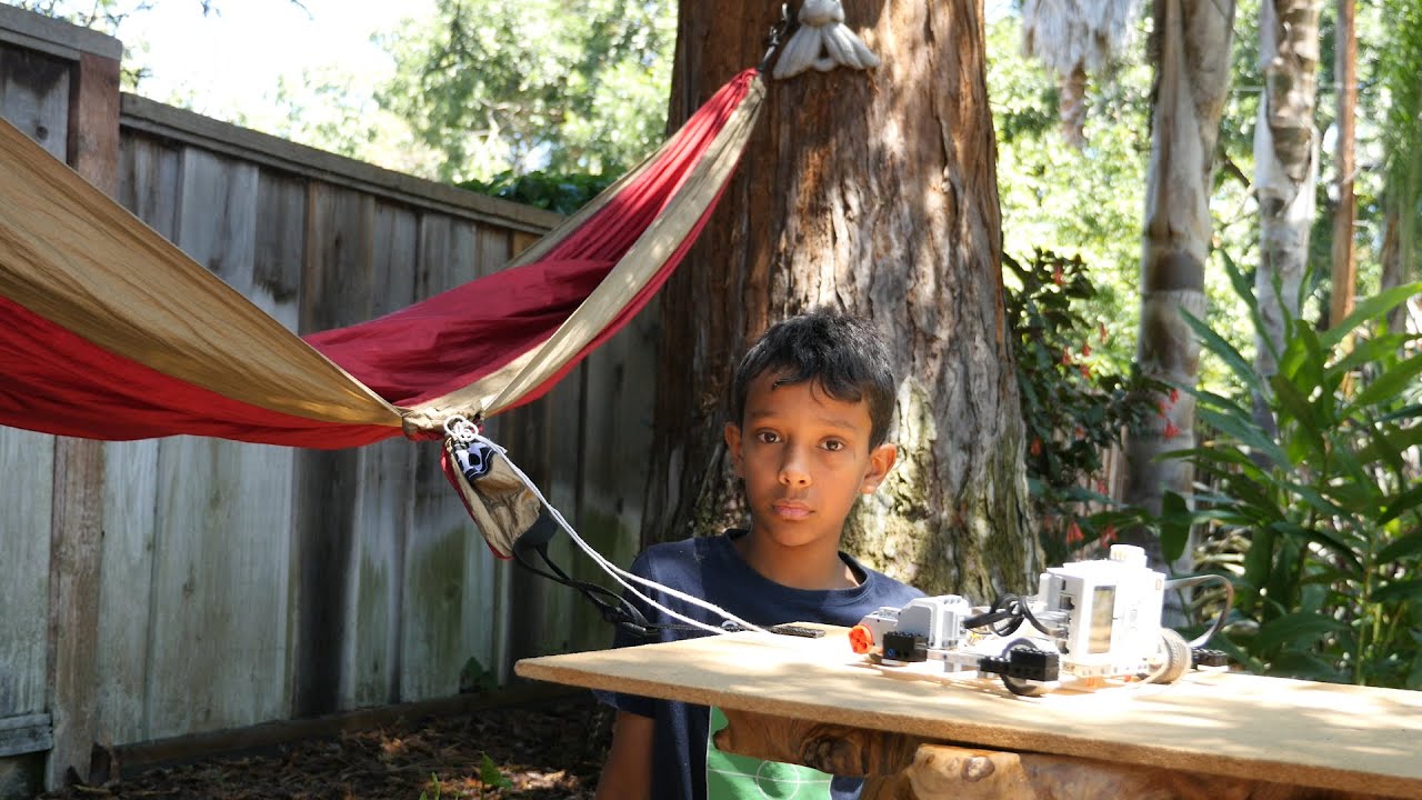 Robotic Hammock Swinger - LEGO Mindstorms