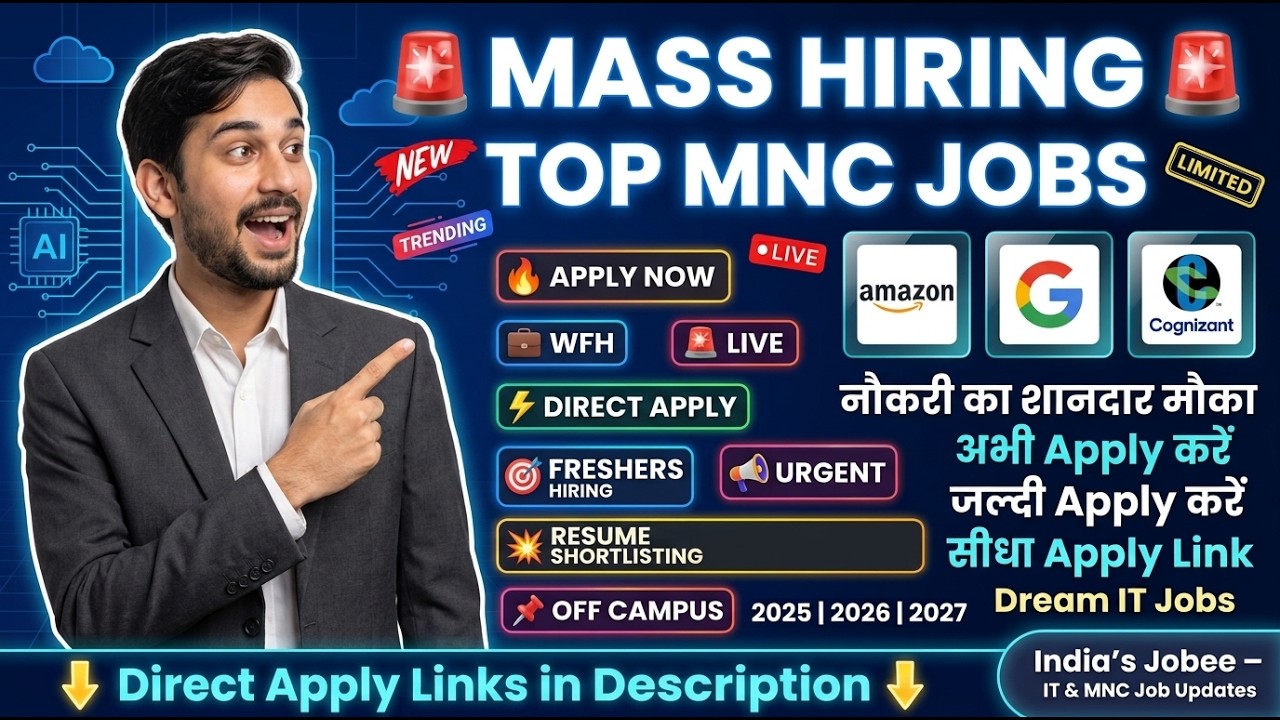 India&rsquo;s Jobee &ndash; IT & MNC Job Updates | Wipro, Wisdom AI & Weekday Hiring | Latest IT Jobs in India