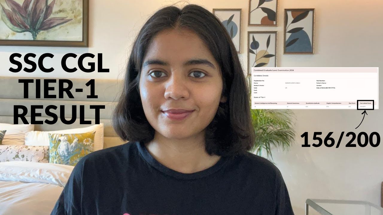 How I scored 156 in SSC CGL Tier-1 ➤ 3 Honest Strategies and FREE Resources | Actual Marksheet