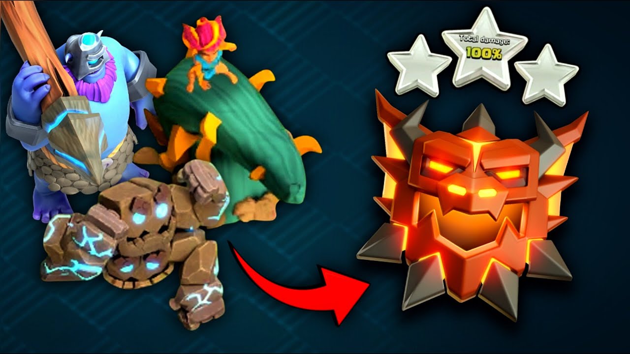 Meteor Golem + Thrower + Root Rider Becomes Even Stronger With RC Charge!