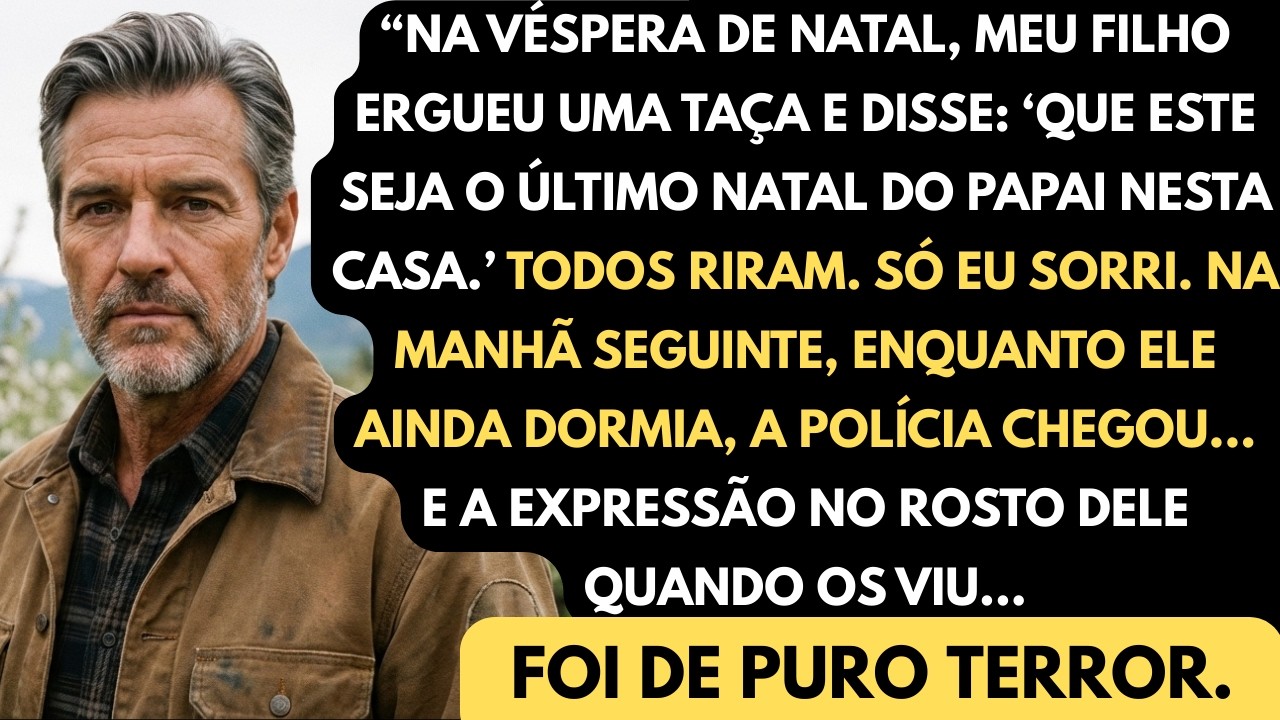 Meu filho ergueu a taça e disse: