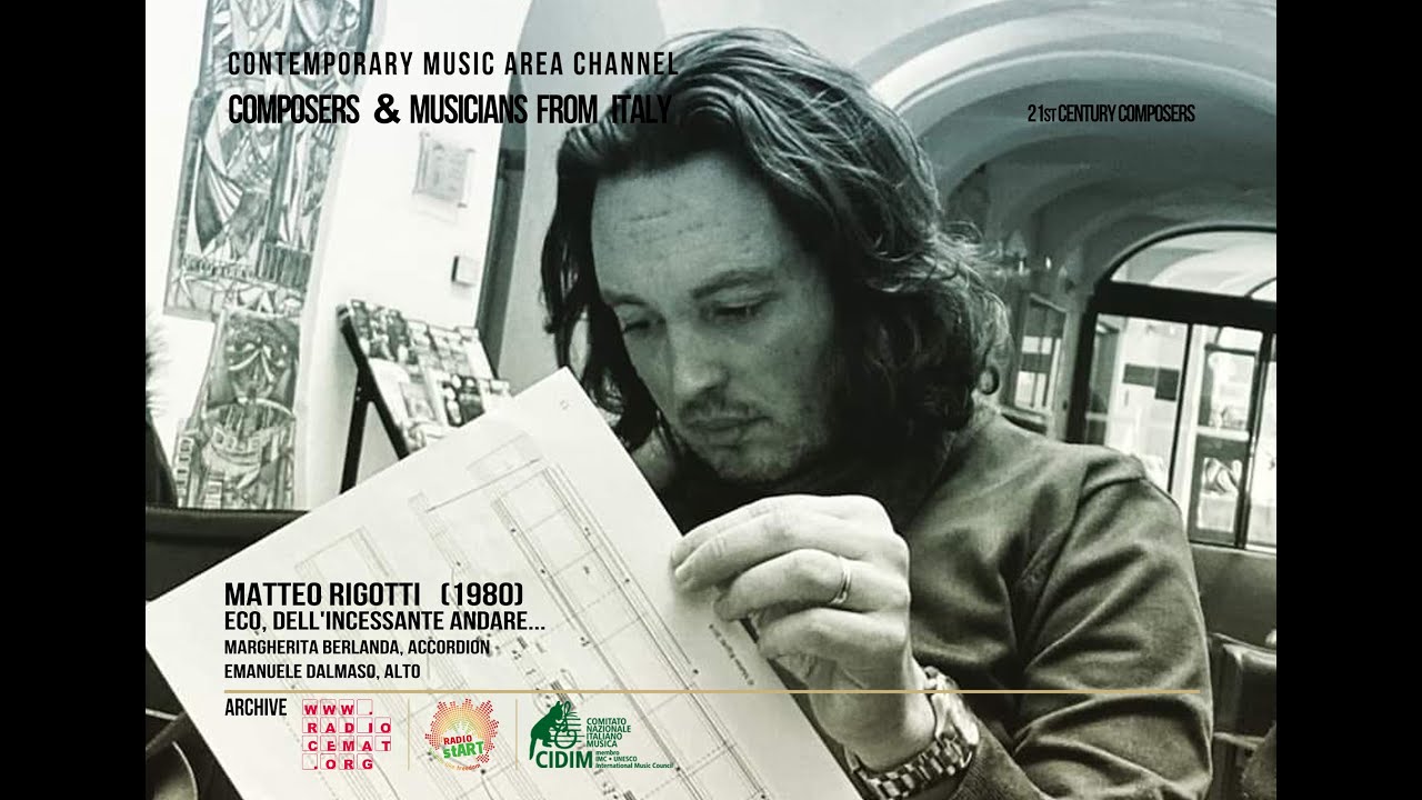 Matteo Rigotti -  Eco, dell'incessante andare - Cmac Italy