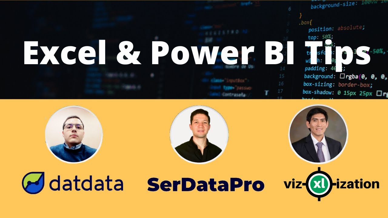 Excel and Power BI Tips By Datdata, SerDataPro, and Vizxlization