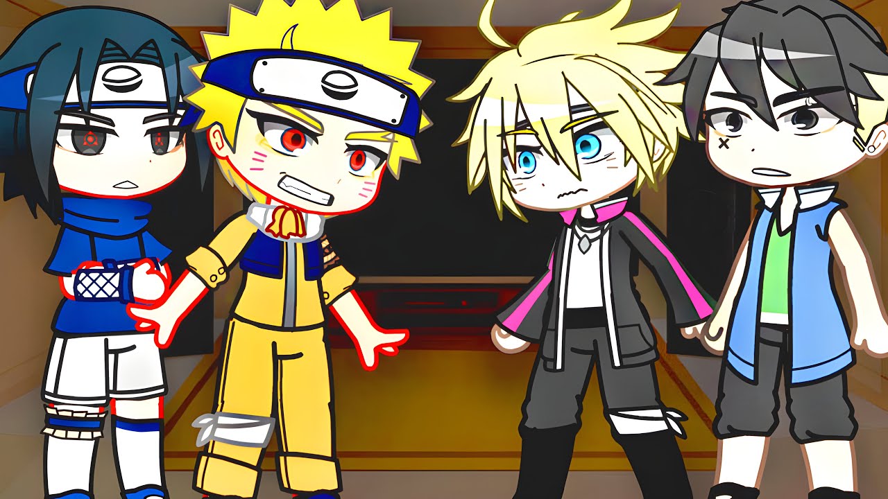 Boruto friends react to Team 7 // Gacha Club