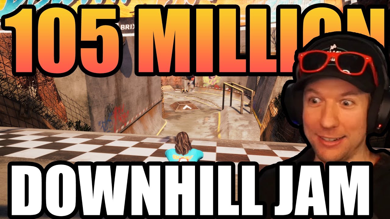 105 MILLION POINTS IN DOWNHILL JAM THPS1+2