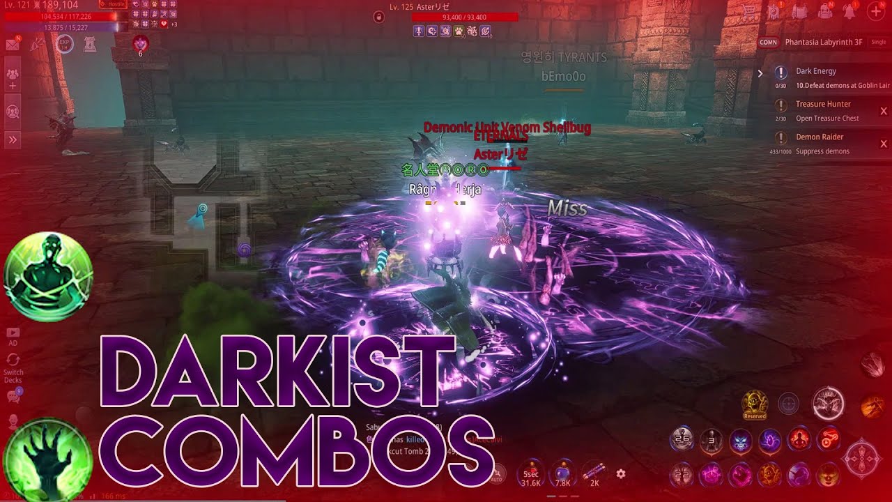 Floatinurboat・Limbo・feat ELIØTT :: Mir 4 - My Darkist Combo :: A233 Clan Wars - PvP