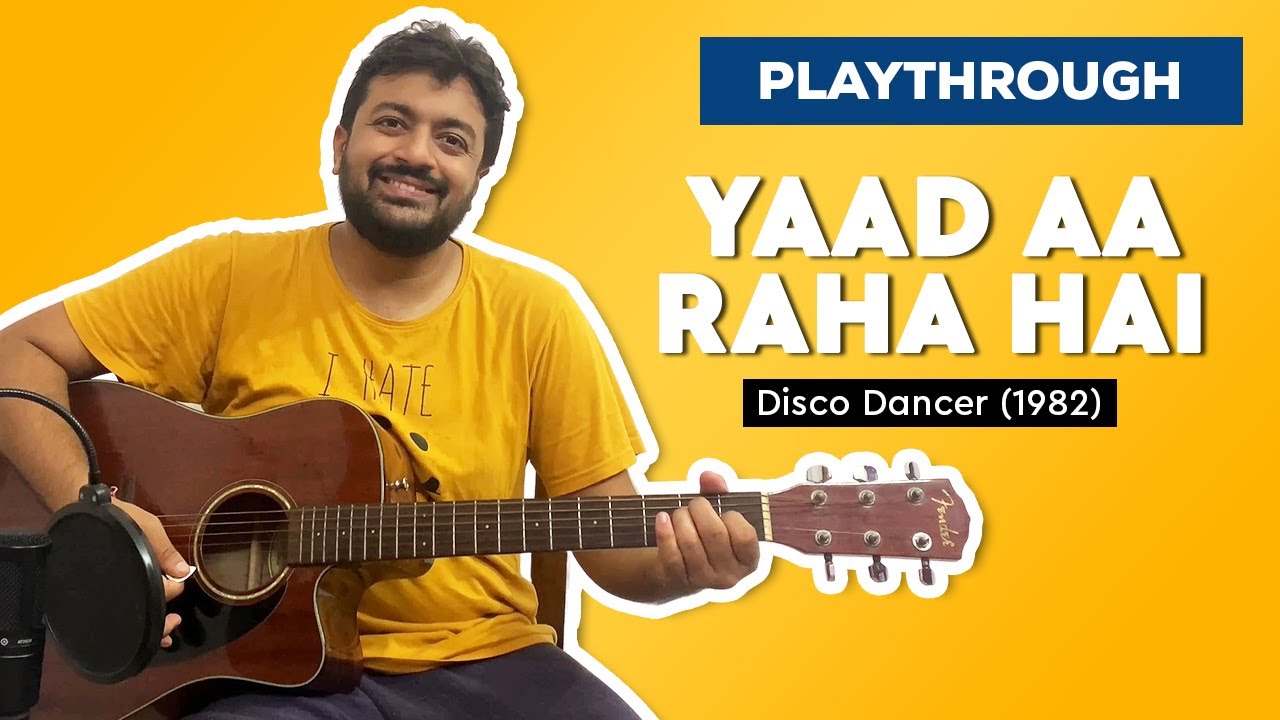 Yaad Aa Raha Hai Tera Pyar (1982) | Guitar Chords | Playthrough | Pickachord