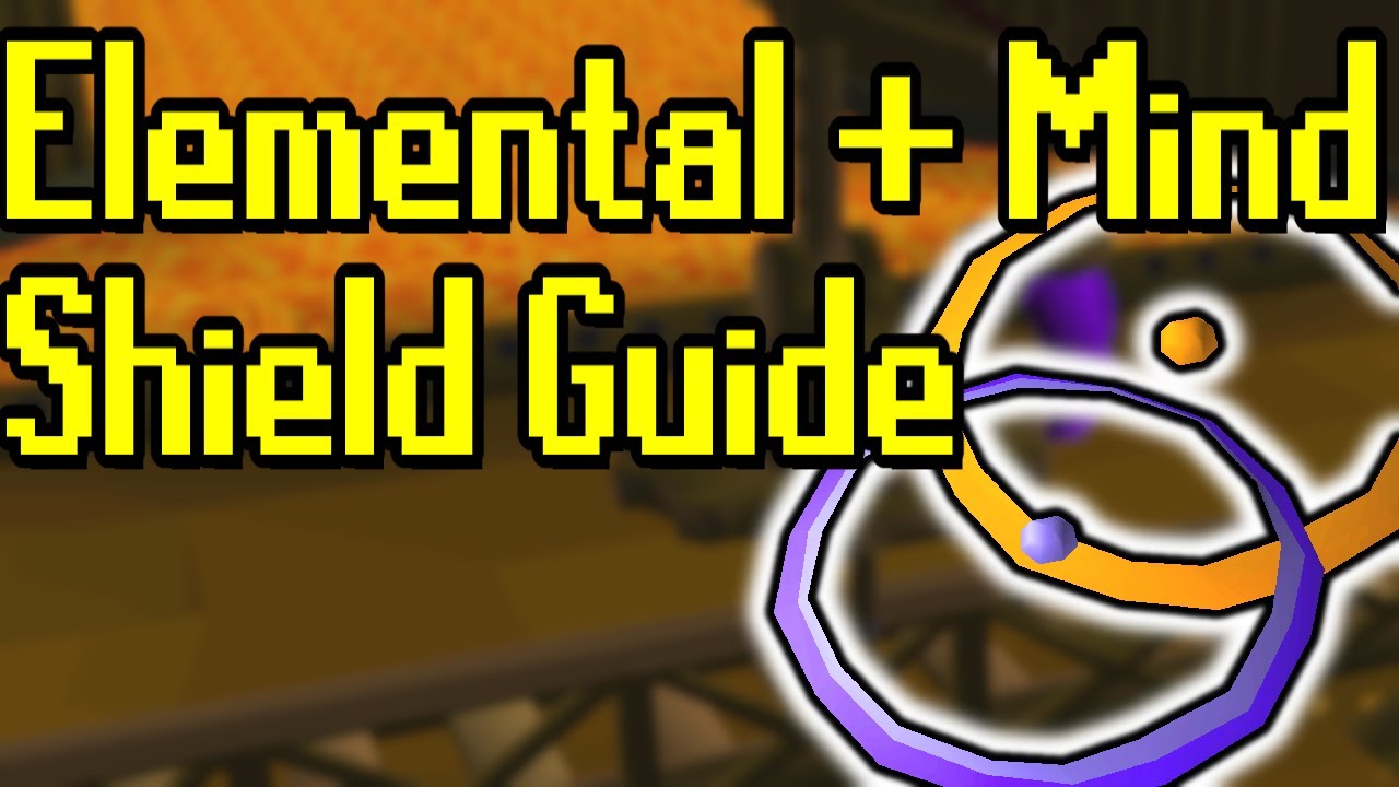 Easy elemental/mind shield guide