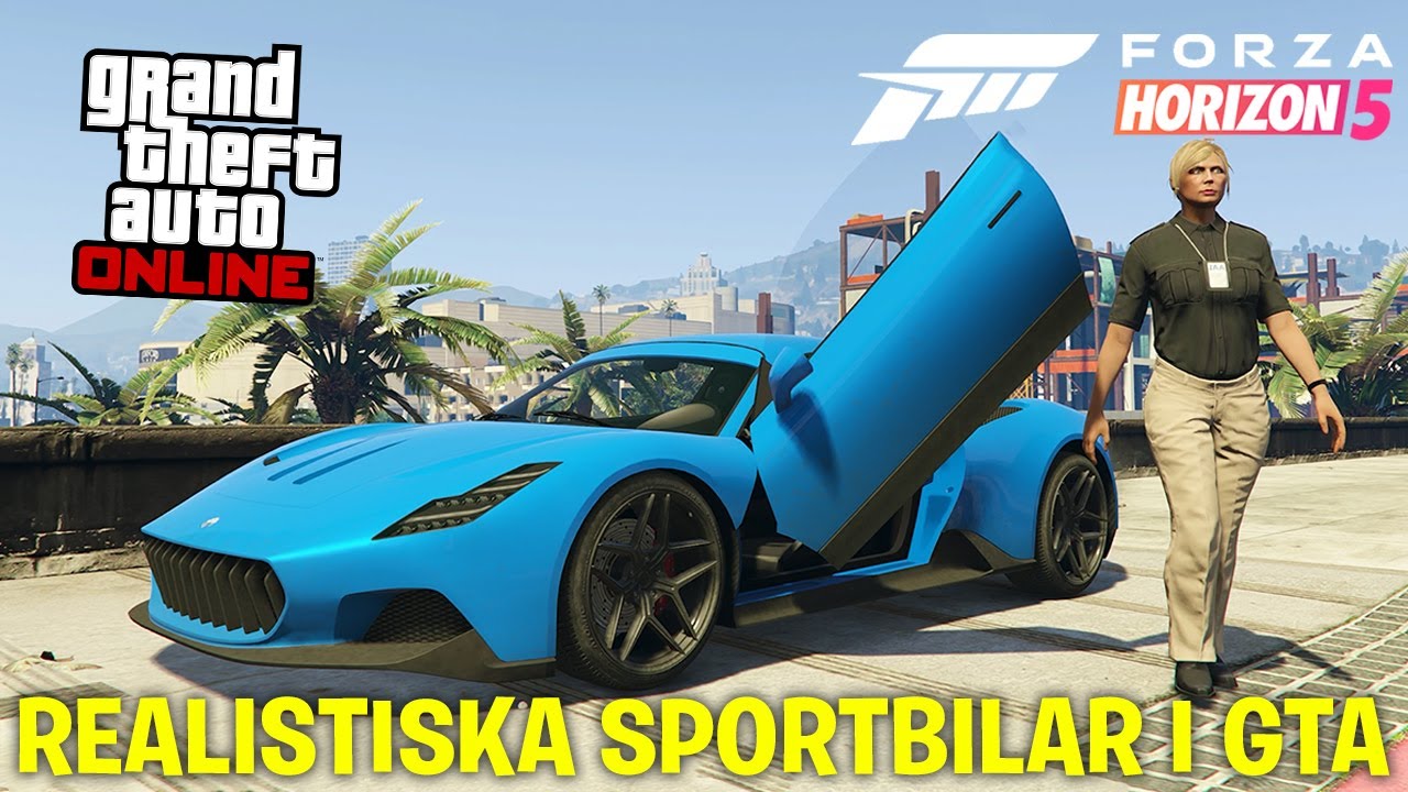 GTA ONLINE - KÖPER REALISTISKA SPORTBILAR & BRYTER OSS IN PÅ MT. CHILIAD FÖR EN HEIST