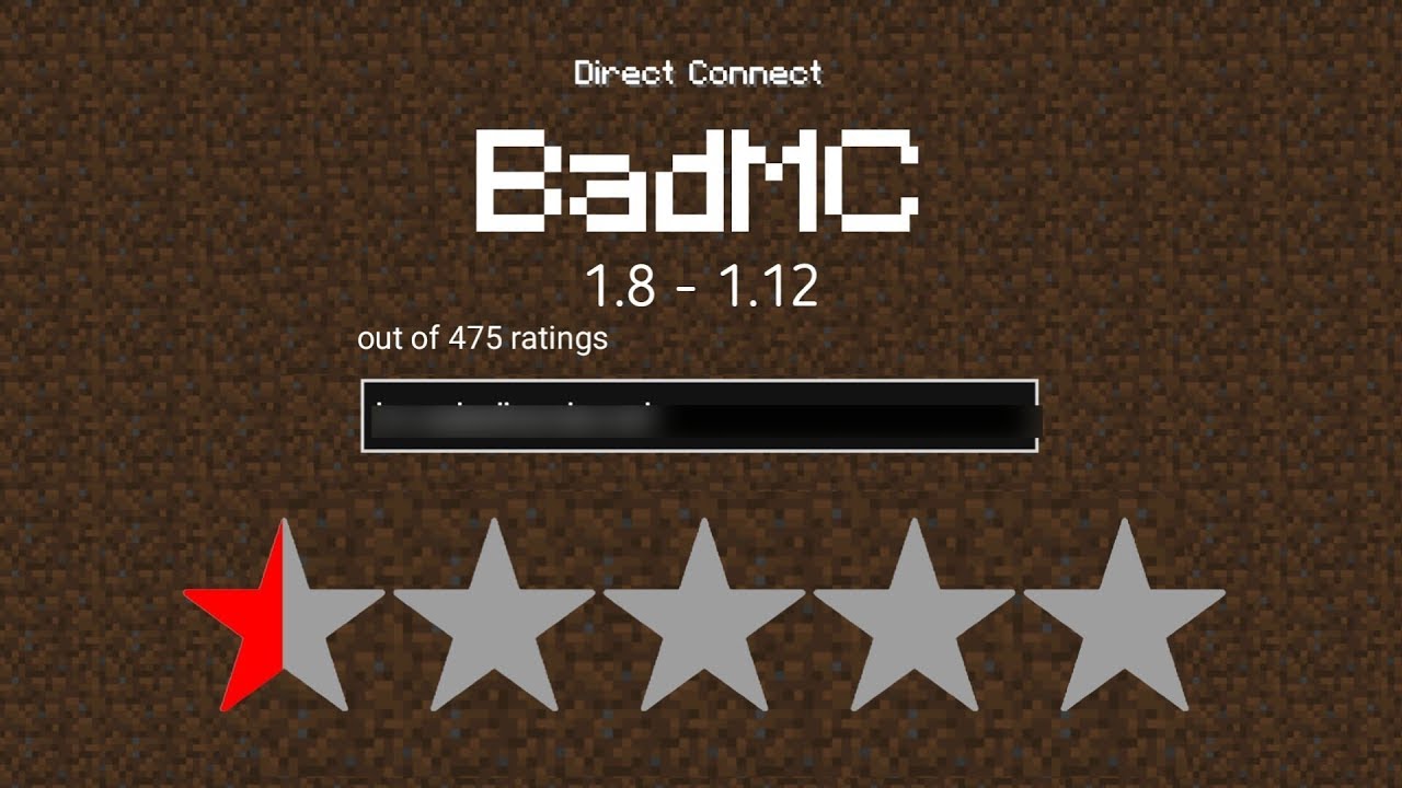 Going to the WORST REVIEWED Minecraft Server in HISTORY