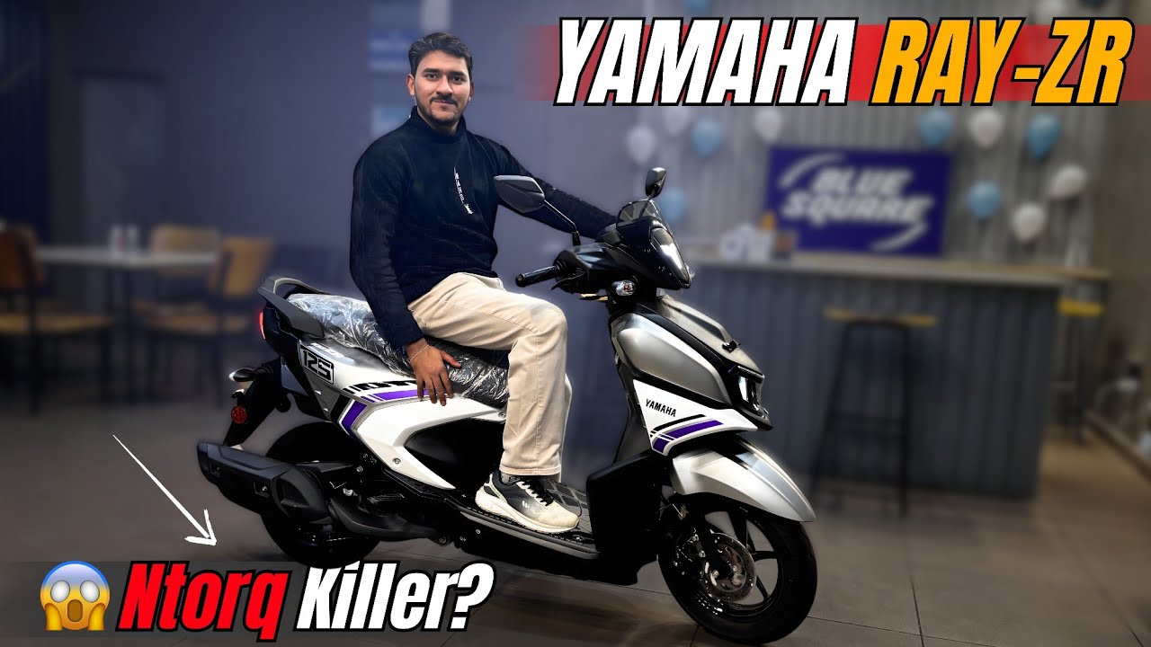 New Yamaha ray zr 125cc 2026 model - Price, mileage, features review @BikesHunt