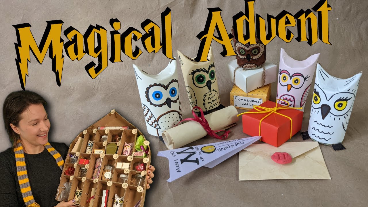 Harry Potter Christmas Advent Calendar-  Craft Along Live Stream: November 28, 2020