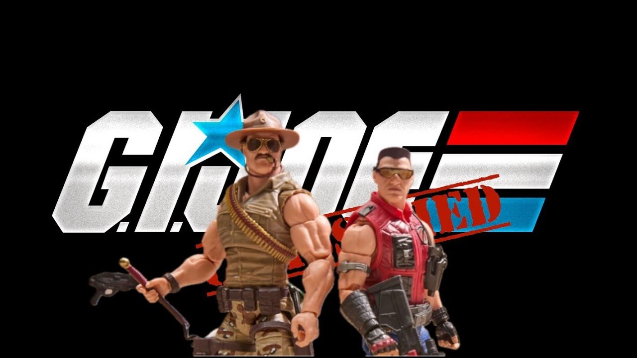 G.I. Joe Classified Sgt Slaughter and Mercer Review