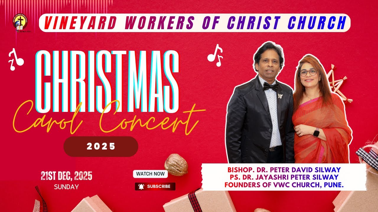 Peter Silway - CHRISTMAS CAROL CONCERT - 2025 | VWCC CHOIR | SUNDAY | 21/12/2025