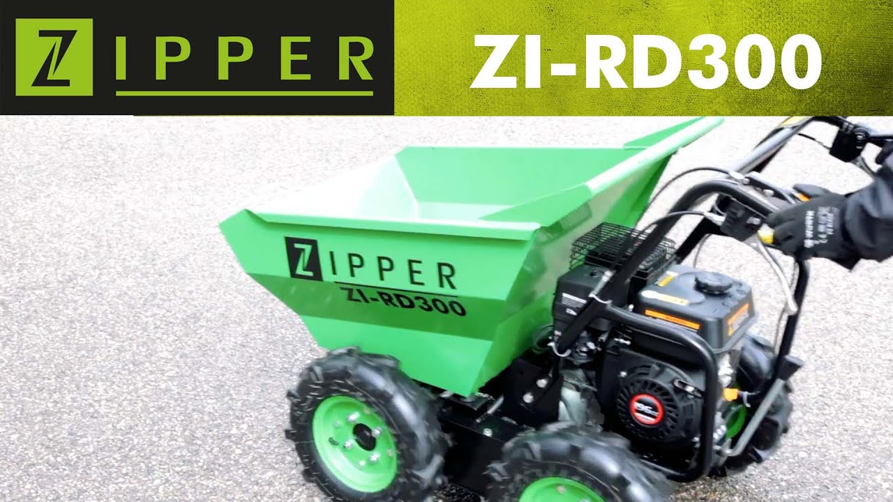 ZIPPER Erstinbetriebnahme/initial operation ZI-RD300 (official ZIPPER)