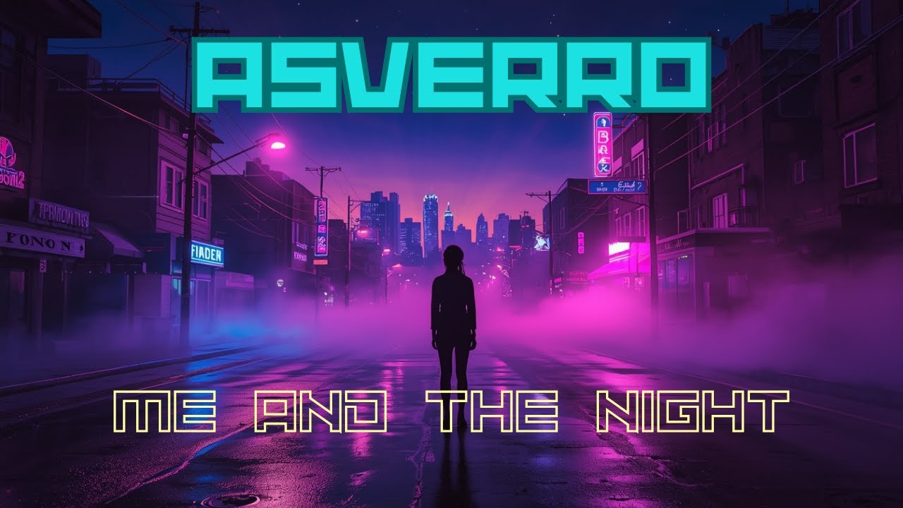 Asverro - Me And The Night | Emotional 80s Synthpop   #synthpop #80smusic #music #pop