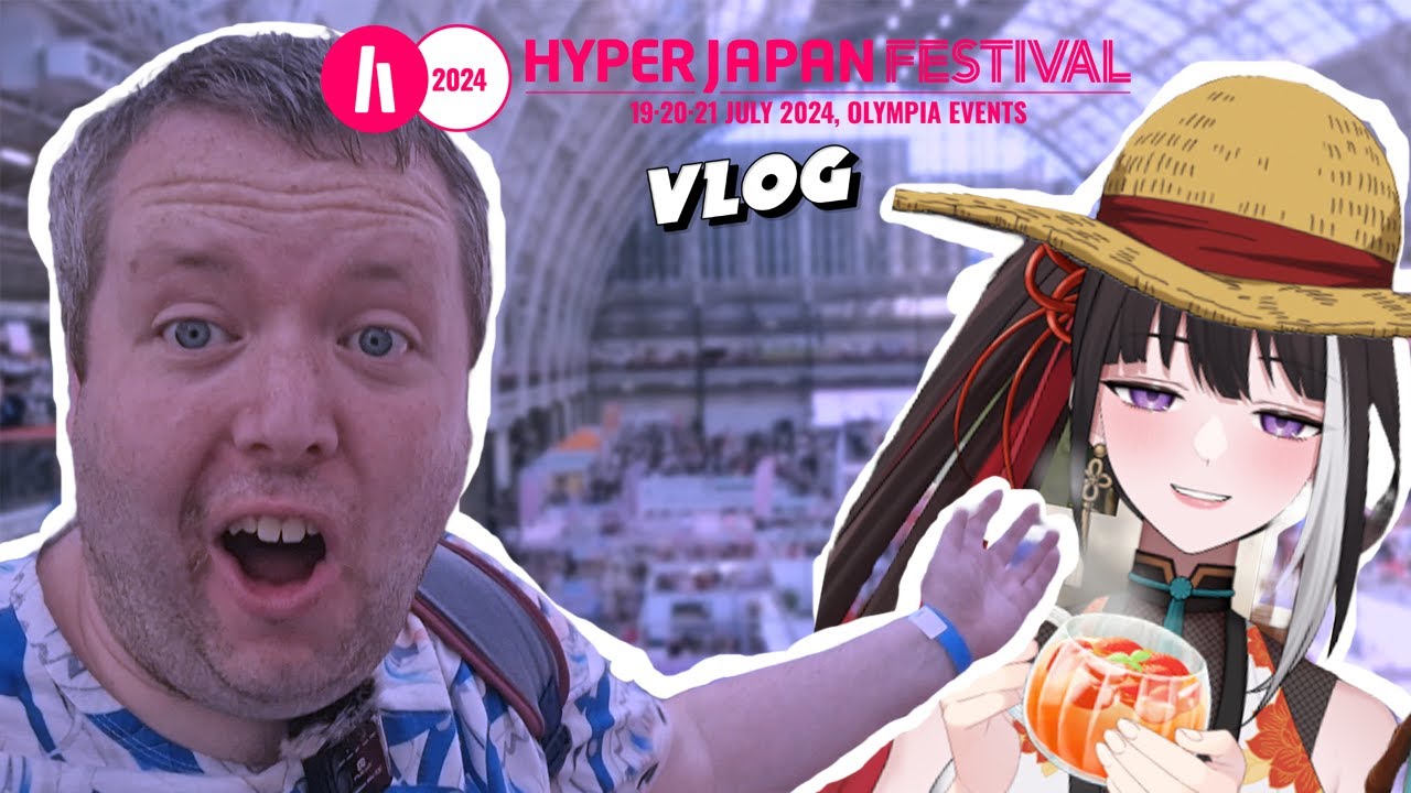 I talked to a real life anime girl at Hyper japan 2024 Vlog