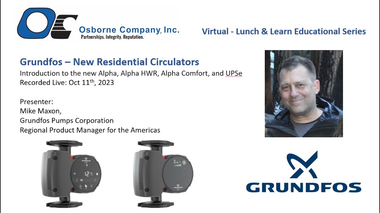 Grundfos   New Residential Circulators 2023