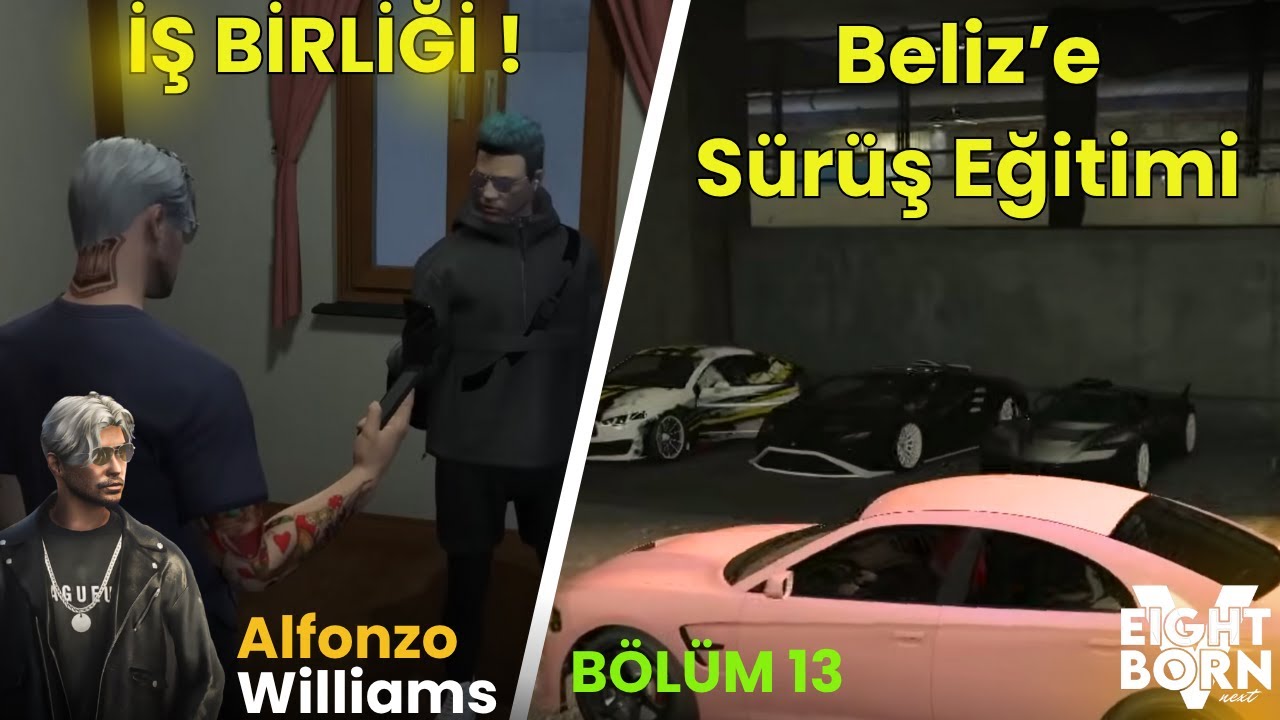 Beliz'e Sürüş Eğitimi | EightBornV Next | Alfonzo Williams