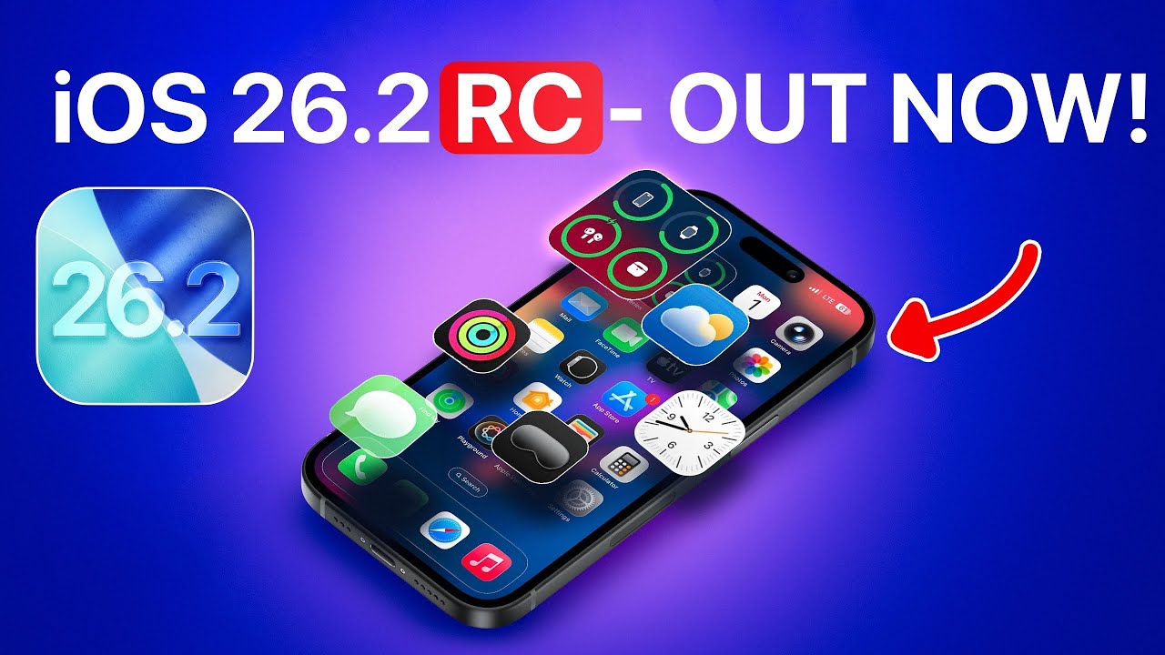 iOS 26.2 RC RELEASED - It&rsquo;s Fantastic!