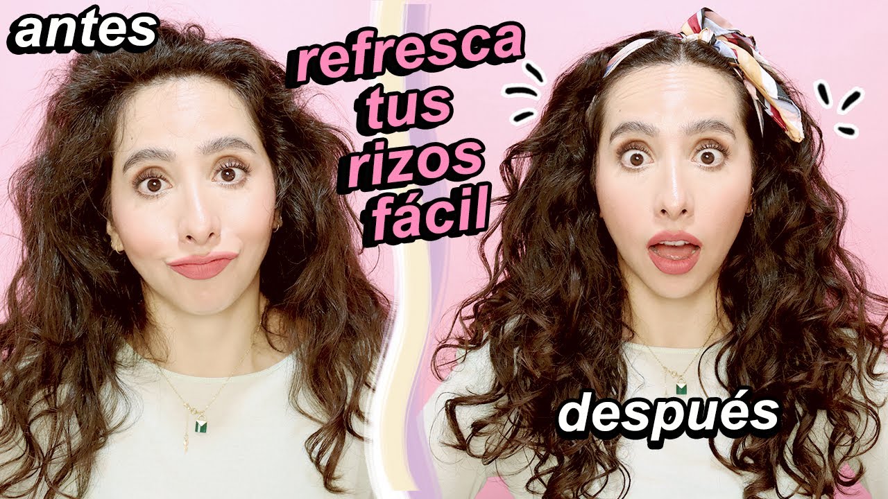 5 PASOS PARA REACTIVAR Y REFRESCAR TUS RIZOS AL DÍA SIGUIENTE!