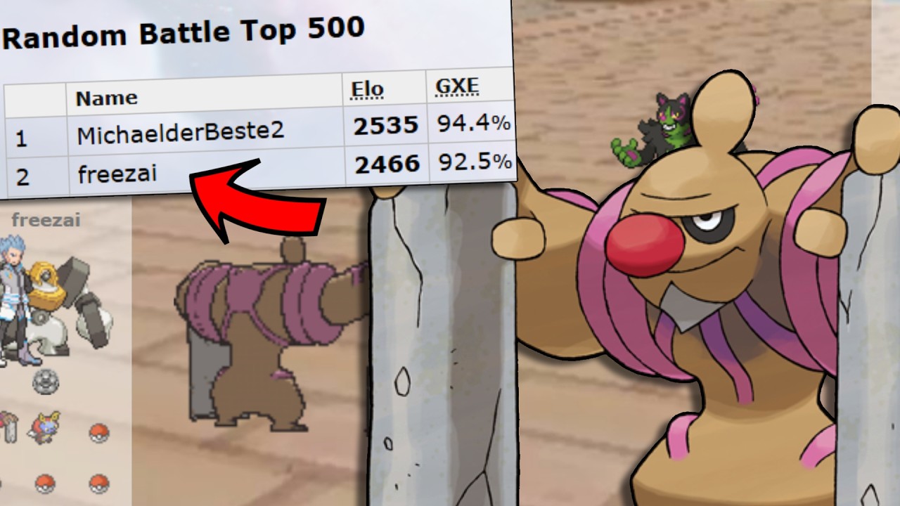 Как я стал вторым лучшим игроком в Pokemon Showdown