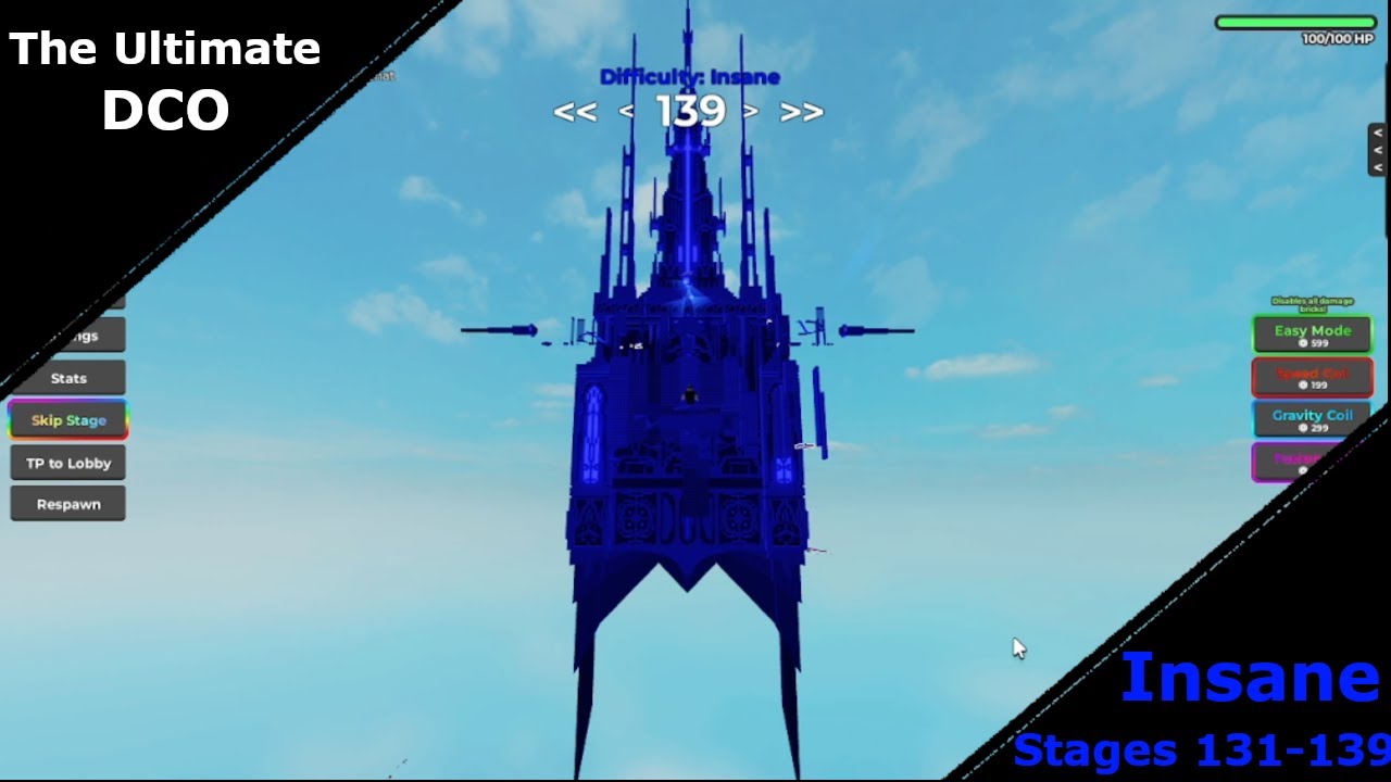 The Ultimate Difficulty Chart Obby | Stages 131-139