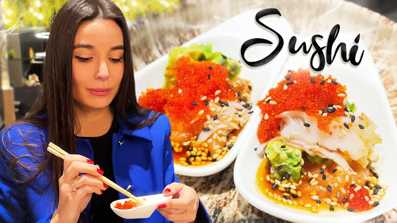 ЛУЧШИЕ СУШИ В БАРСЕЛОНЕ? · Пробуем японскую кухню в популярном ресторане