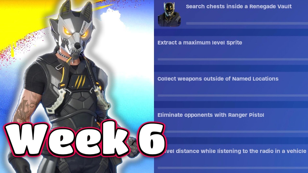 Как ЛЕГКО выполнить ВСЕ еженедельные задания 6-й недели #fortnite