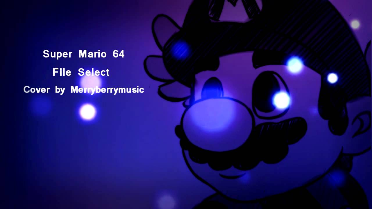 Super Mario 64 - File Select (Cover)
