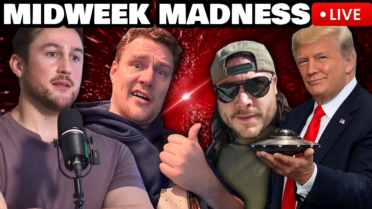 MIDWEEK MADNESS LIVE 🍷 Grusch Greer Connection, Next Level Psionic Asset, UFO Deep Dive & Trump UFO