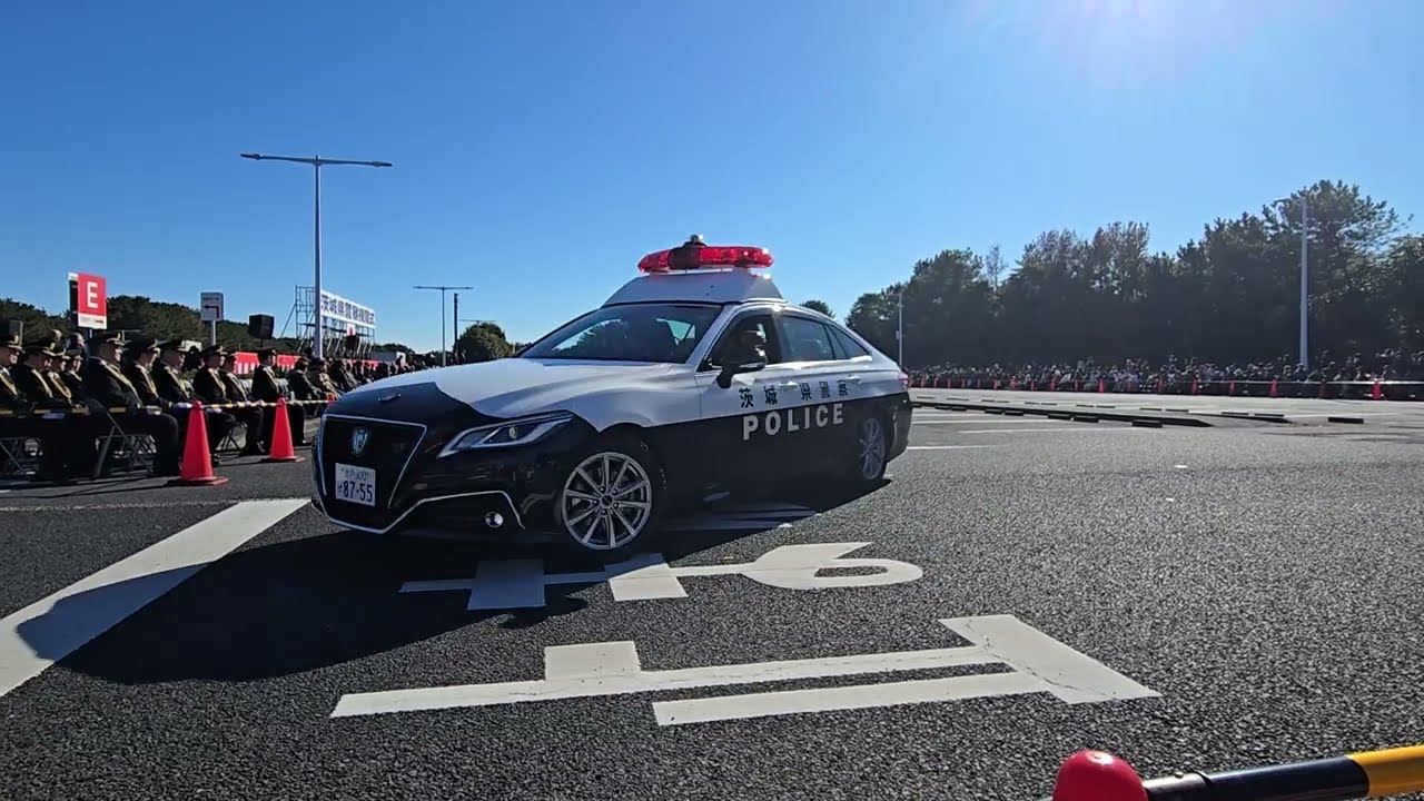 【令和8年茨城県警察視閲式】部隊行進