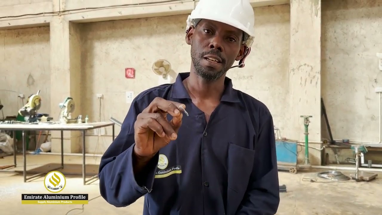 HATUA ZA KUTENGENEZA DIRISHA KWAKUTUMIA EMIRATE ALUMINIUM EURO SECTION