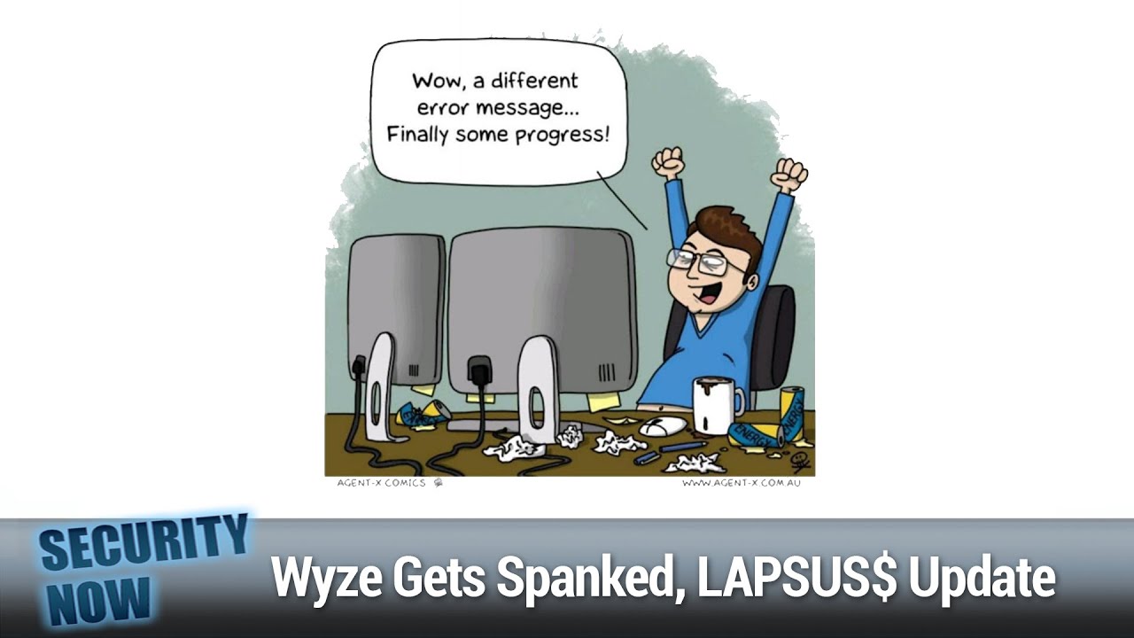 Port Knocking - Wyze Gets Spanked, FinFisher Bites the Dust, Spring4Shell, LAPSUS$ Update