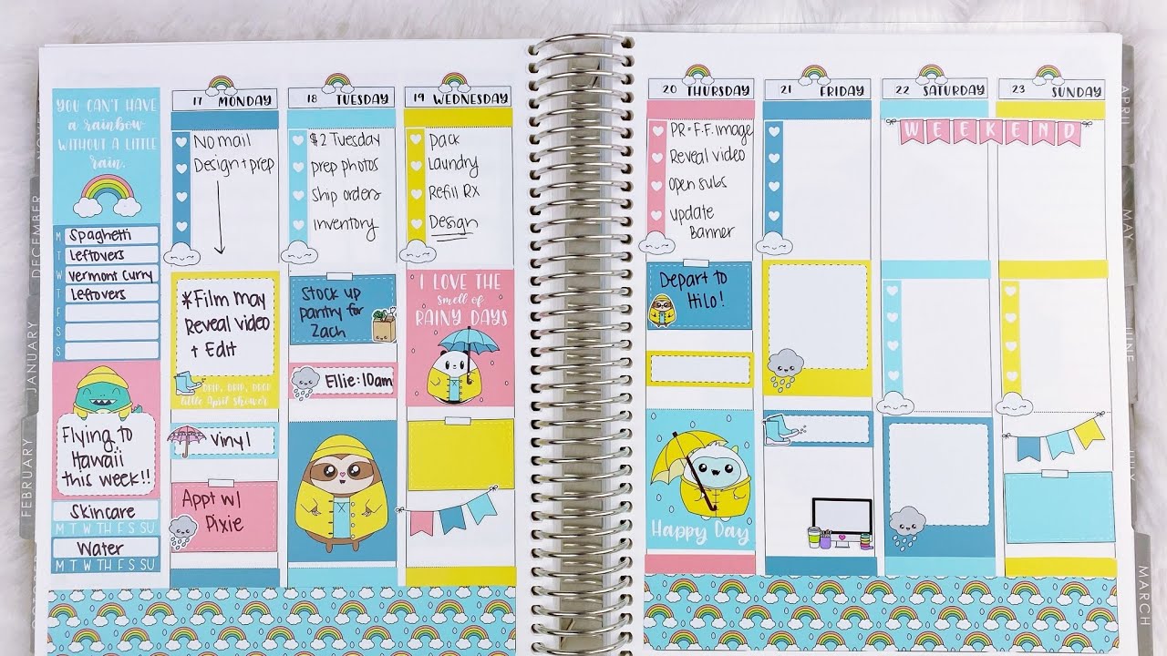 Plan With Me - Erin Condren Vertical