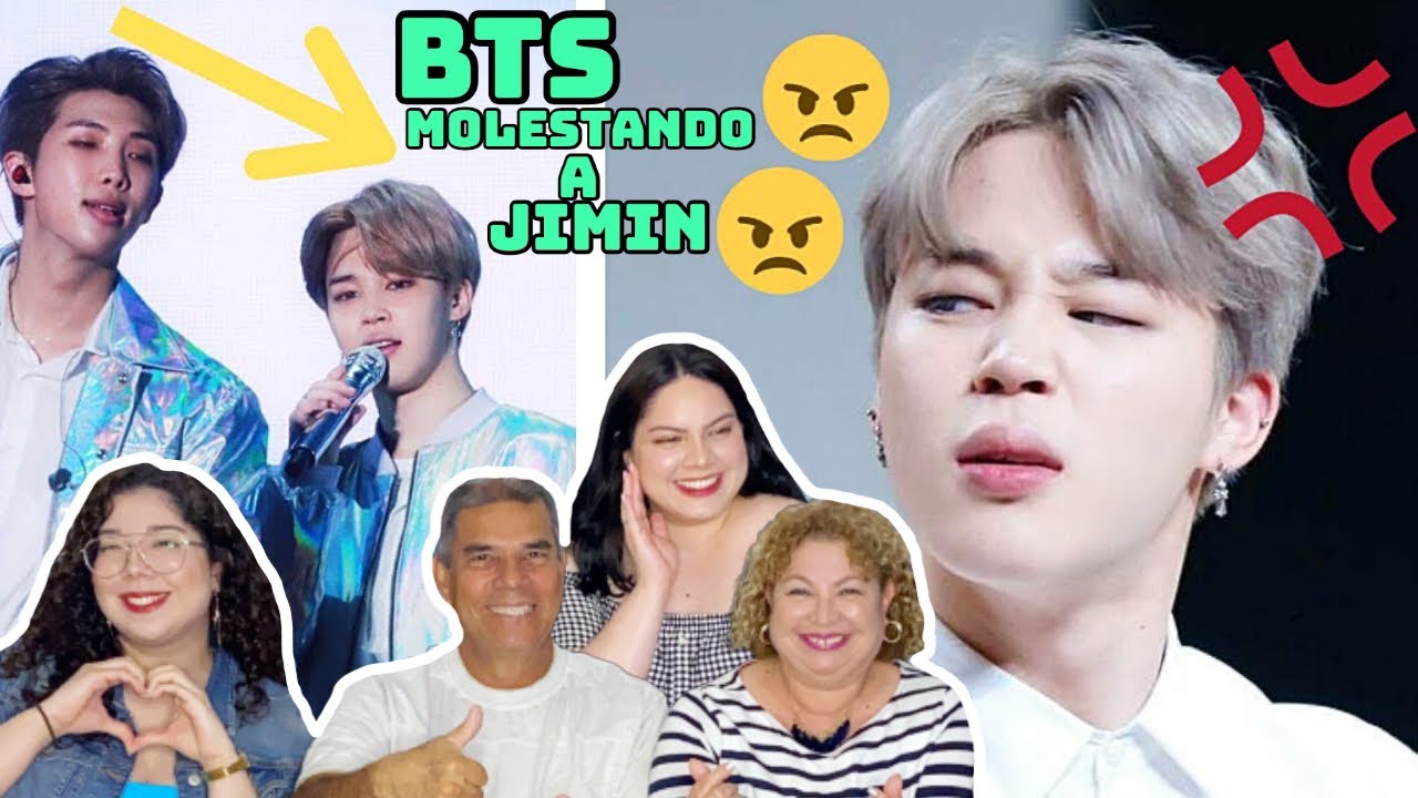 BTS Molestando a JIMIN!! 😈👀 | REACCIÓN EN FAMILIA!! 💚