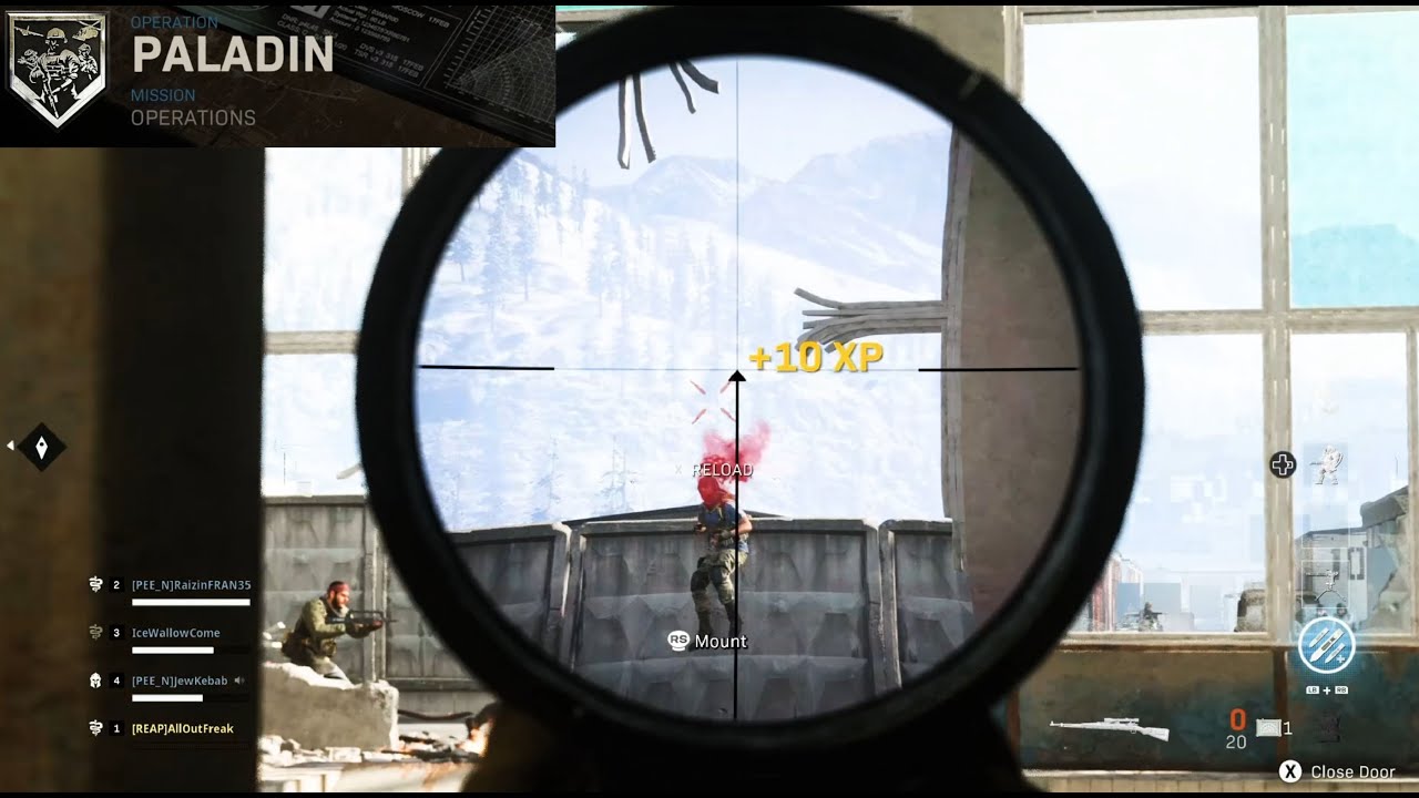 Call of Duty: Modern Warfare - Spec Ops: Paladin - Hardest Difficulty Gameplay