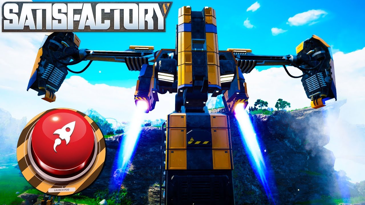 Space Probes & Invisible Monsters! Satisfactory Gameplay