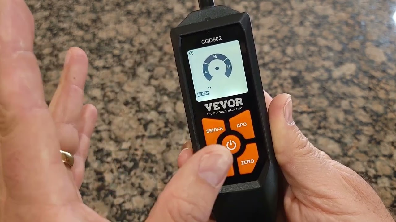 Vevor Natural Gas Detector, 50-10,000 PPM Gas Leak Detector