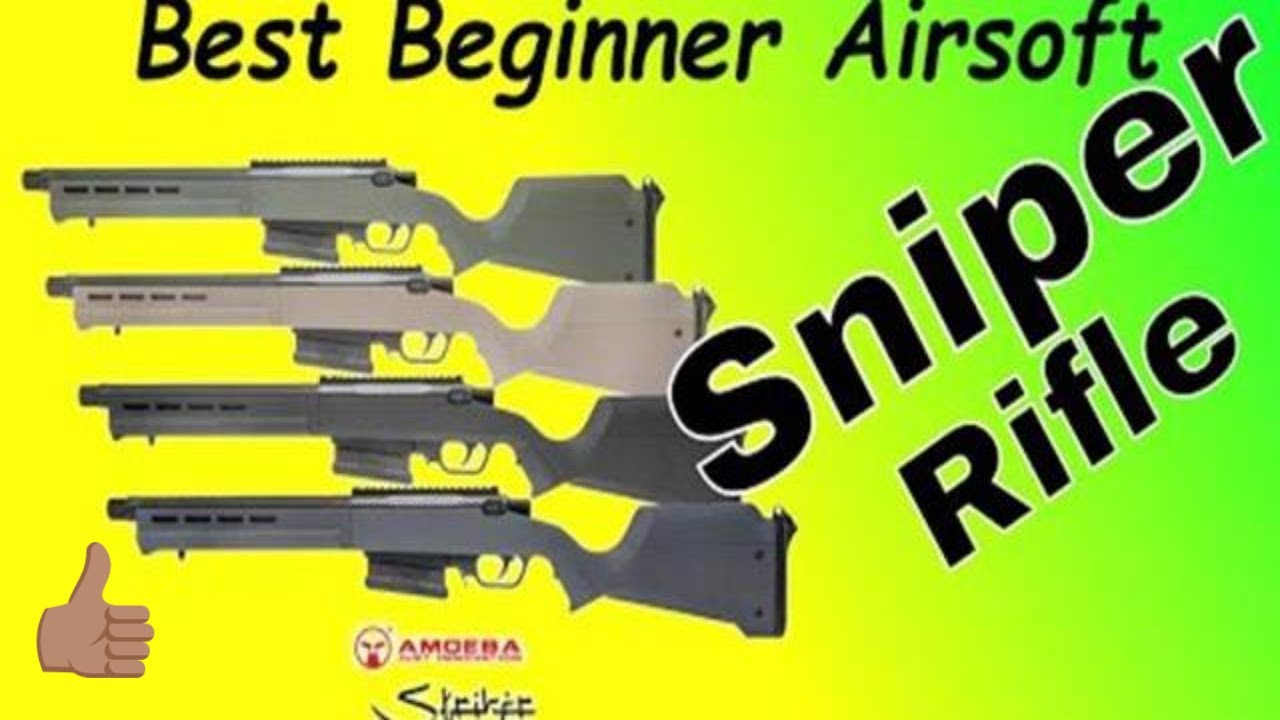 Best Airsoft Sniper Rifle For Beginners (Airsoft Product Review) 👍