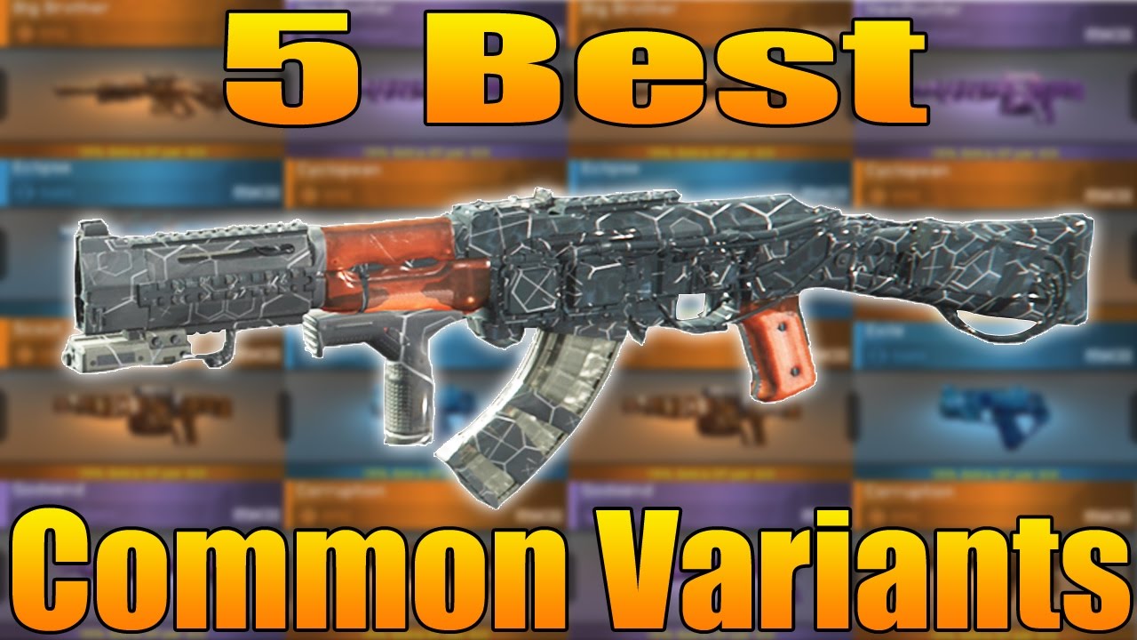 5 Best Common Variants in Call of Duty Infinite Warfare (Top 5 Weapon Variants)