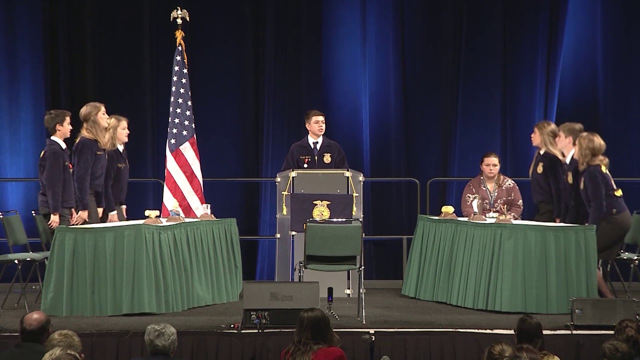Conduct of Chapter Meeting - 90th National FFA Convention & Expo