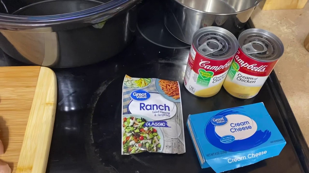 Сливочное блюдо из курицы ранч, приготовленное в горшочке